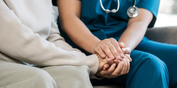 Image of Doc and Patient Hands